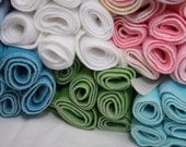 Fleece Diaper Liners- 10 fleece diaper liners- U PICK color