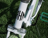 Vinyl Monogram Decal  - 2 inch