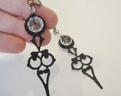 The Timekeeper's Daughter - Romantic Sparkling Drop Earrings