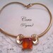 Vintage Coro Pegasus Emerald Cut Rhinestone Necklace (4-2870) Free Ship