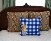 Sassy Circus Pillow in Terrific Tiger