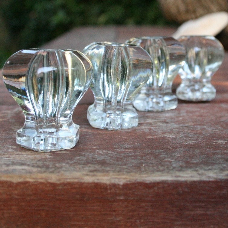 shabby chic glass victorian glass knob