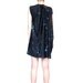 Crimson Galaxy Print Dress