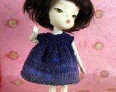 Big Bell Babydoll knit for Lati Yellow and other 8" dolls