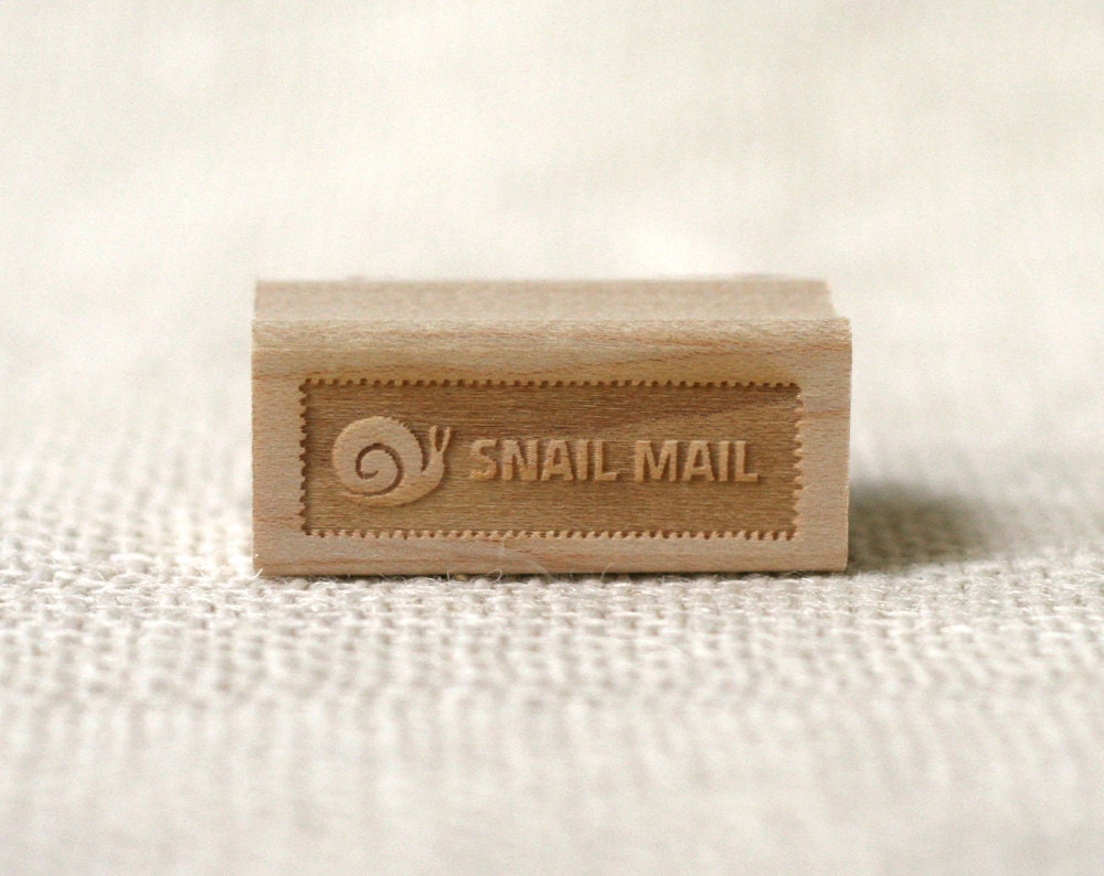 Rubber Stamp - Snail Mail