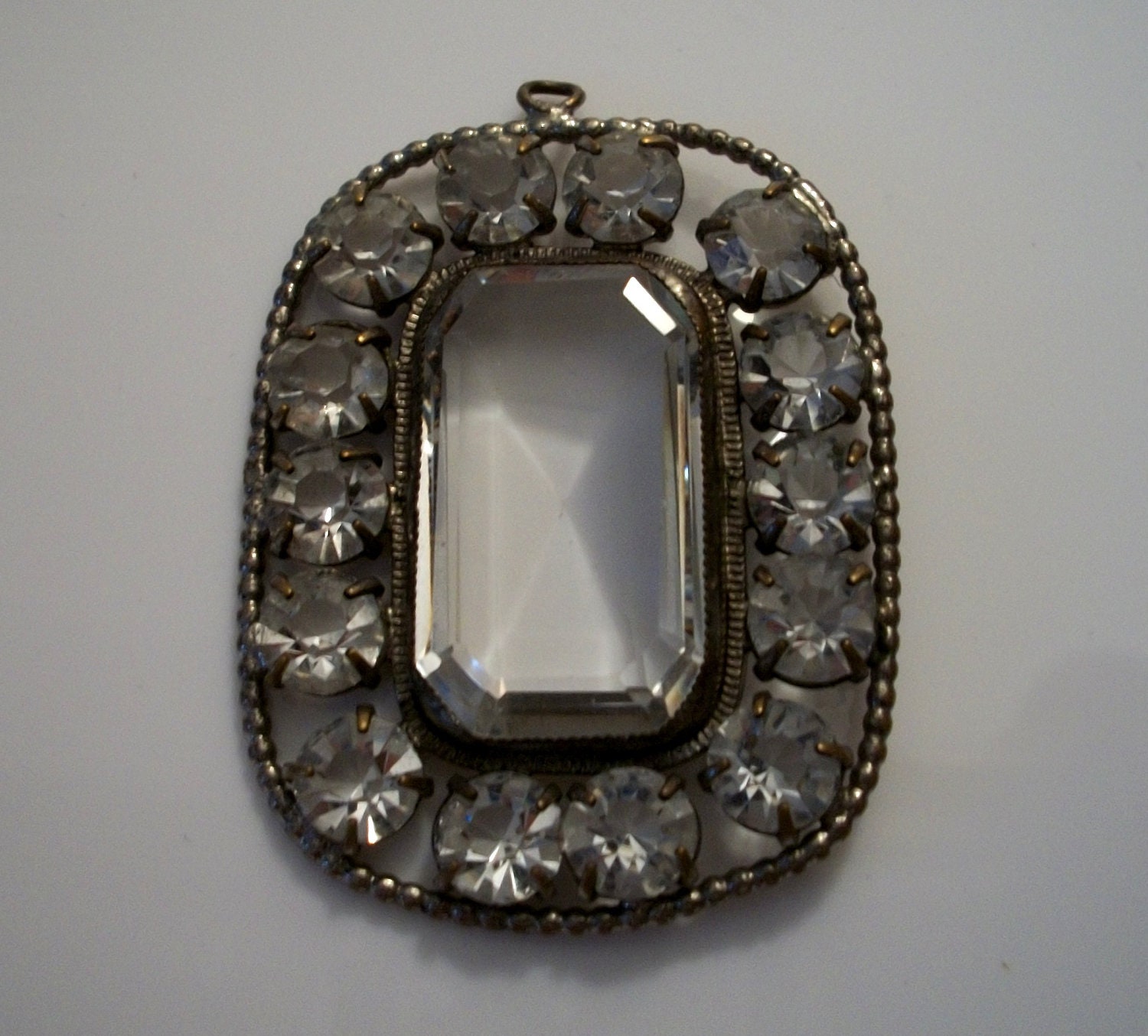 Early Victorian Paste Pendant