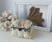 Sailors Valentine... Shell Covered Ring Box