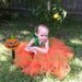 Little Pumpkin Tutu Halloween Costume 12m to 5T