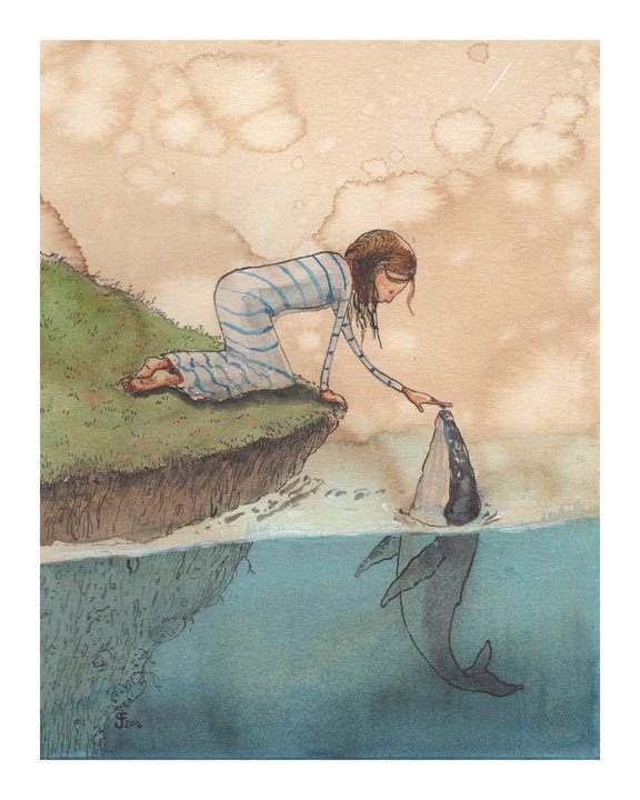 When They Met limited edition giclee print