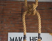 Manila Rope Pulley light