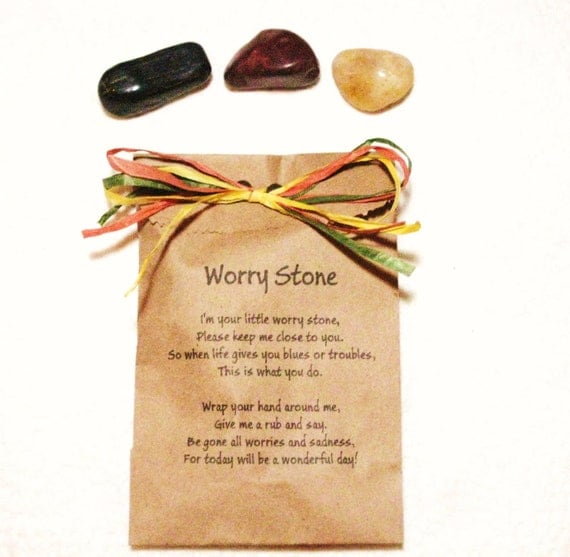 Worry Stone by mycreativeclutter on Etsy