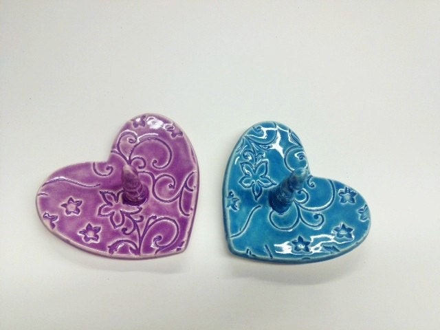 Purple Heart Ring Holder