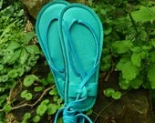 Turquoise Maori Sandal