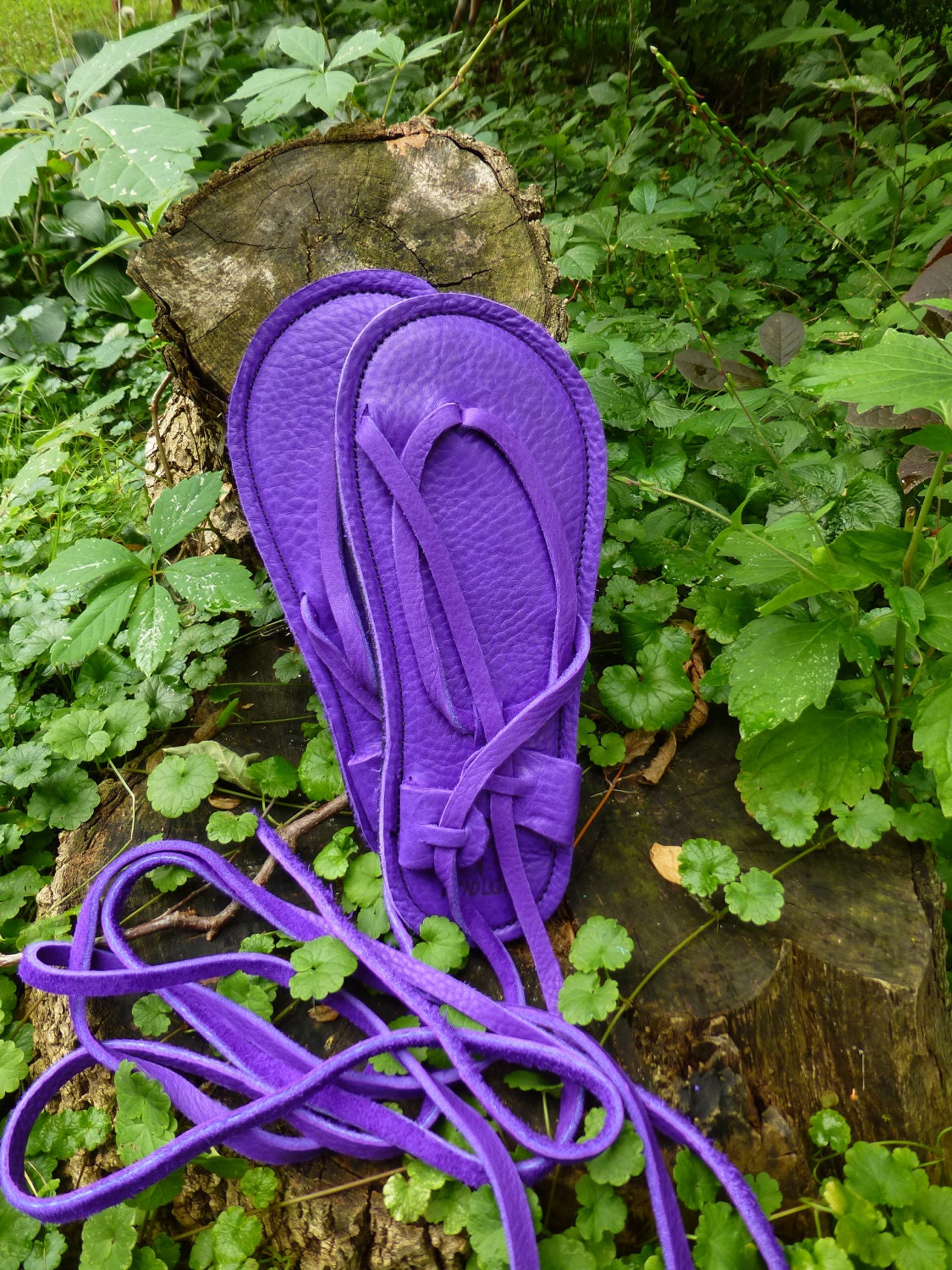 Purple Maori Sandal