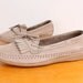 1980s Dexter Kiltie Flats / Grey / Taupe Suede Fringed Loafers - Womens 8 - Classic 80s Fringe Flat Lace Up Slip Ons Shoes Moccasins