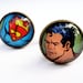 Cuff links, Superman Cufflinks, Fathers Day Cufflinks, Comic Book Accessories