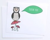 Woodland Thank You Cards