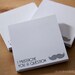 Mustache Note Pads - Birthday Gifts - Just Because - Gift Ideas - Notepad - Noteblock - Note card - March Break