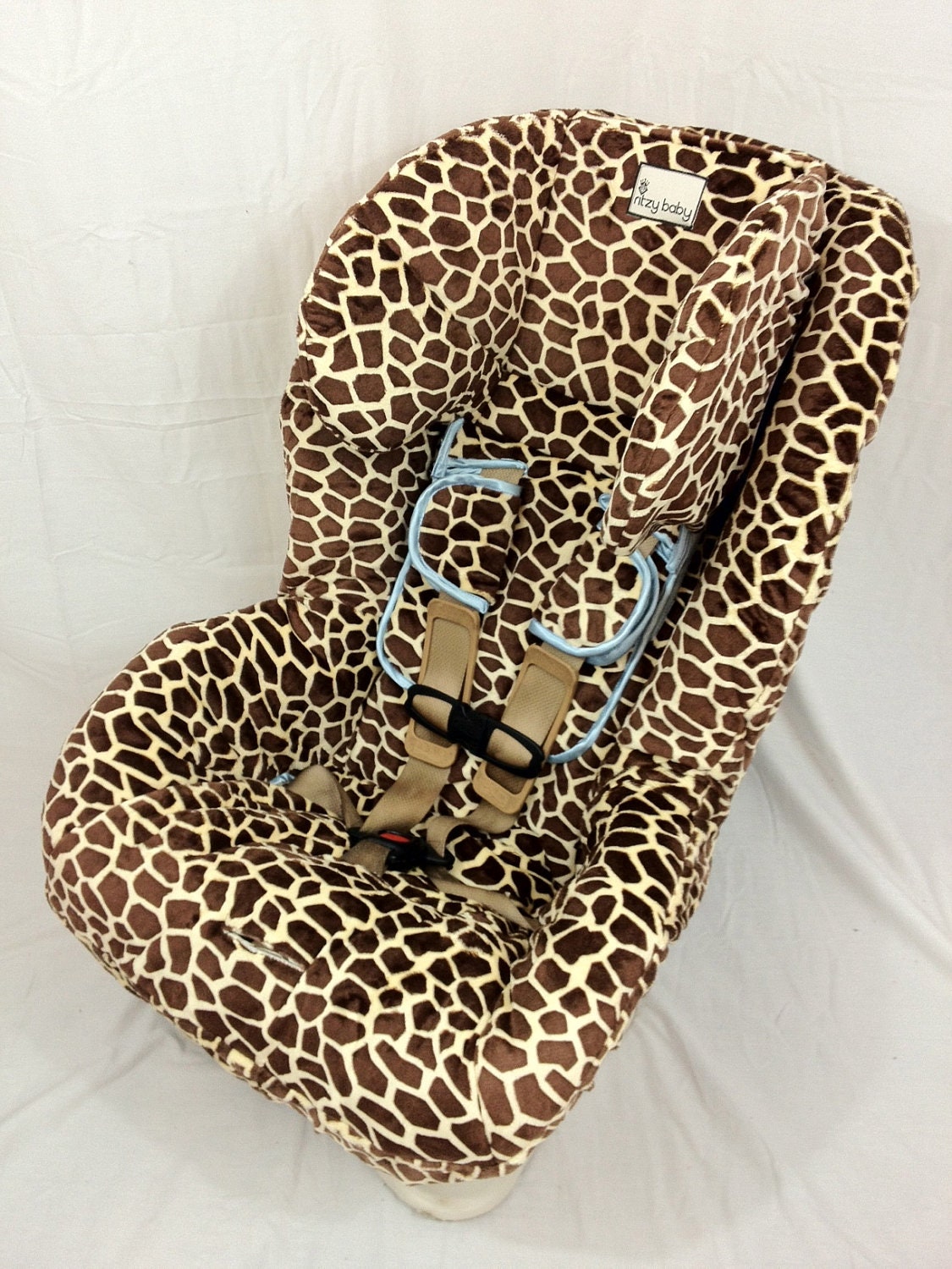Britax Boulevard 70 Custom Toddler Replacement Cover Giraffe Blue