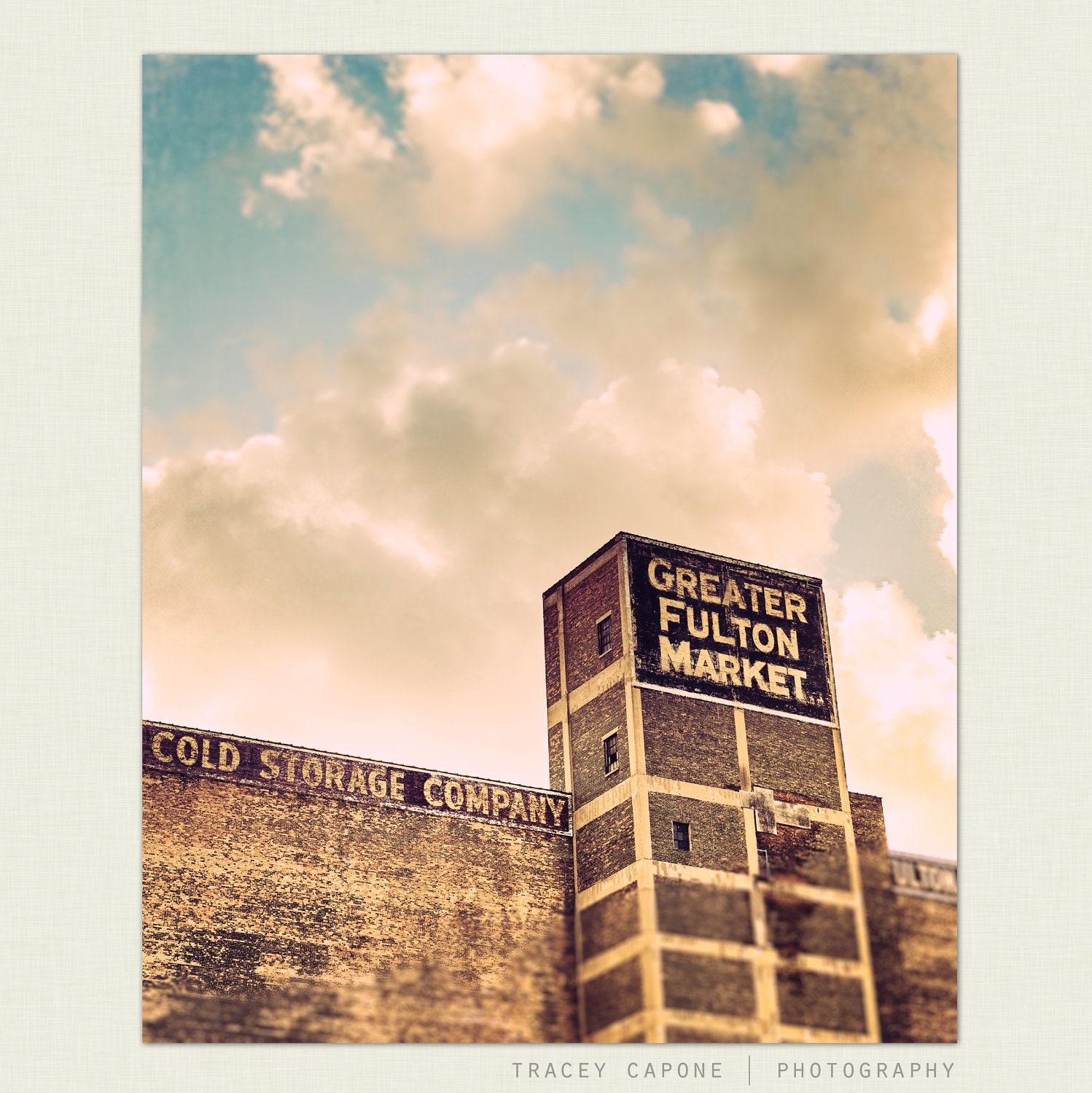 Chicago Wall Decor - Meat Packing District, Urban Art -  The Market - Chicago photography, Etsy wall art, kitchen wall decor