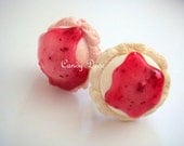 Strawberry Sauce Icecream Adjustable Ring (Pick One Color)