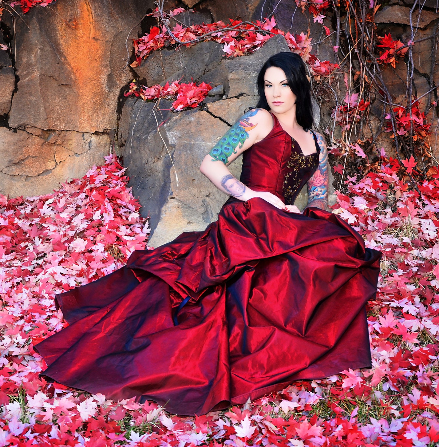 The Secret Boutique Custom Fairytale Corset bridal gown