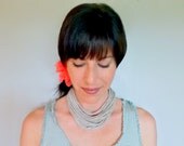 INSTANT DOWNLOAD Chain Necklace Crochet PATTERN pdf multi- strand statement necklace jewelry for her