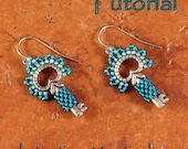 Tutorial and Two Tiny Keys - Classy Key Earrings