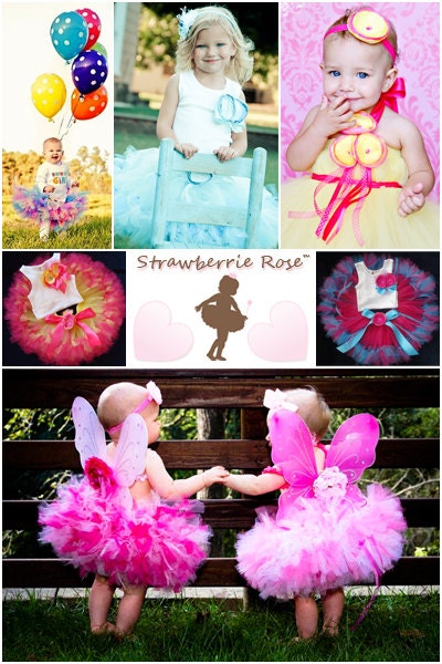 Sweet Strawberrie Lemonade Birthday Tutu Set