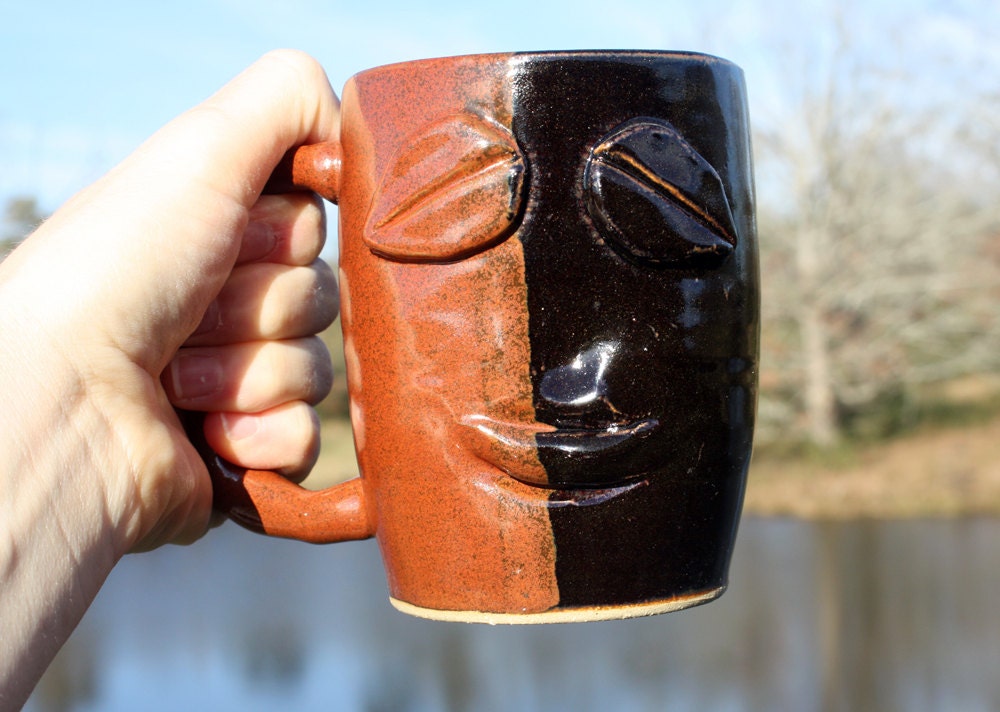 Cozy Coffee Mug. Sleepy Tea Cup