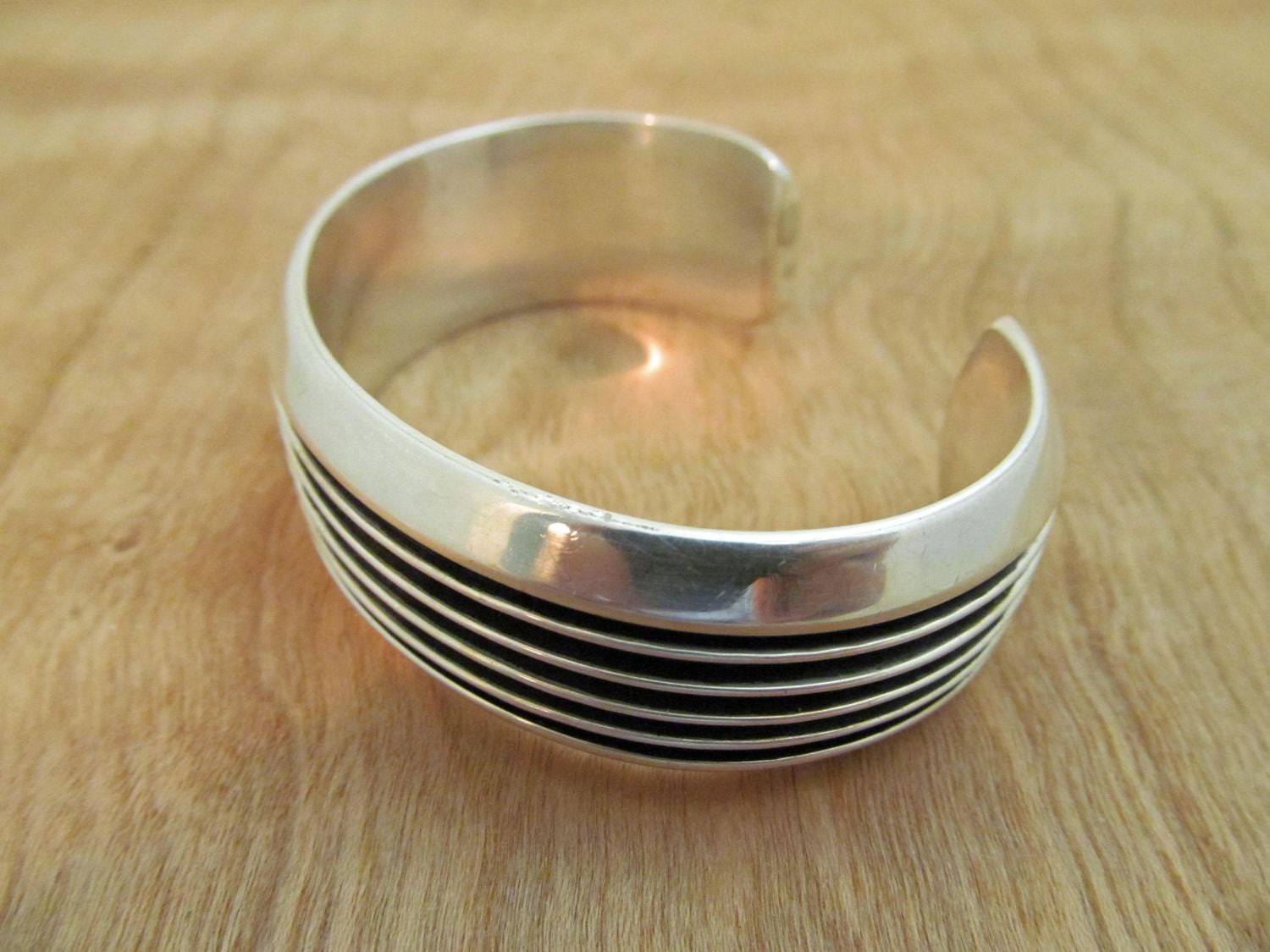 Jonathan Nez Bracelet Navajo Silver