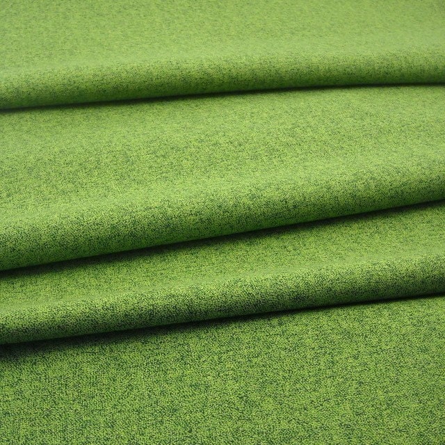Cotton Fabric: Quilter's Tweed  in Grass - 1 YD - FabricFascination