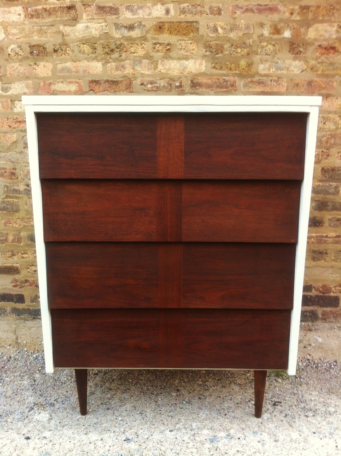 Rustic Mid Century Dresser