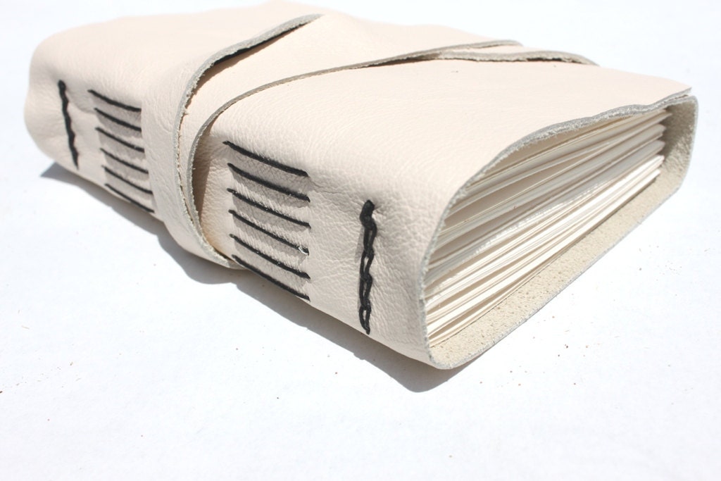 Free Shipping - Leather Journal or Sketchbook for the Writer or Artist - Handmade