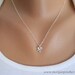 Tiny Orchid Necklace