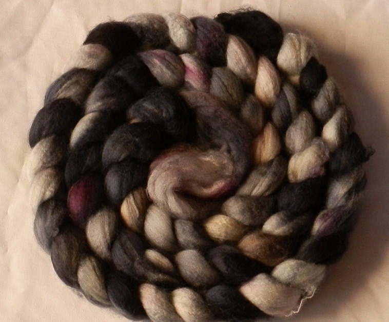 Wicked Space Dyed Merino Roving/Tops Spinning Fiber - Super Soft - 100g/3.5oz