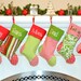 CHRISTMAS STOCKINGS 12 styles to Choose from....  Embroidered.... Personalized...Monogrammed Get a head start for 2013