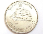 Tall Ship Coin 1978 Sea Festival Vancouver British Columbia