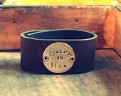 Believe in Him (custom cuff for SANDY)
