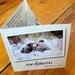 Vintage Wedding Tri Fold Invitations - all in one cards - (40)