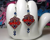 Doctor Who Dangle Earrings