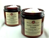 Sugar Scrub - Dirty Dreaded Hippie Emulsifying Sugar Scrub Body Polish by WickedSoaps