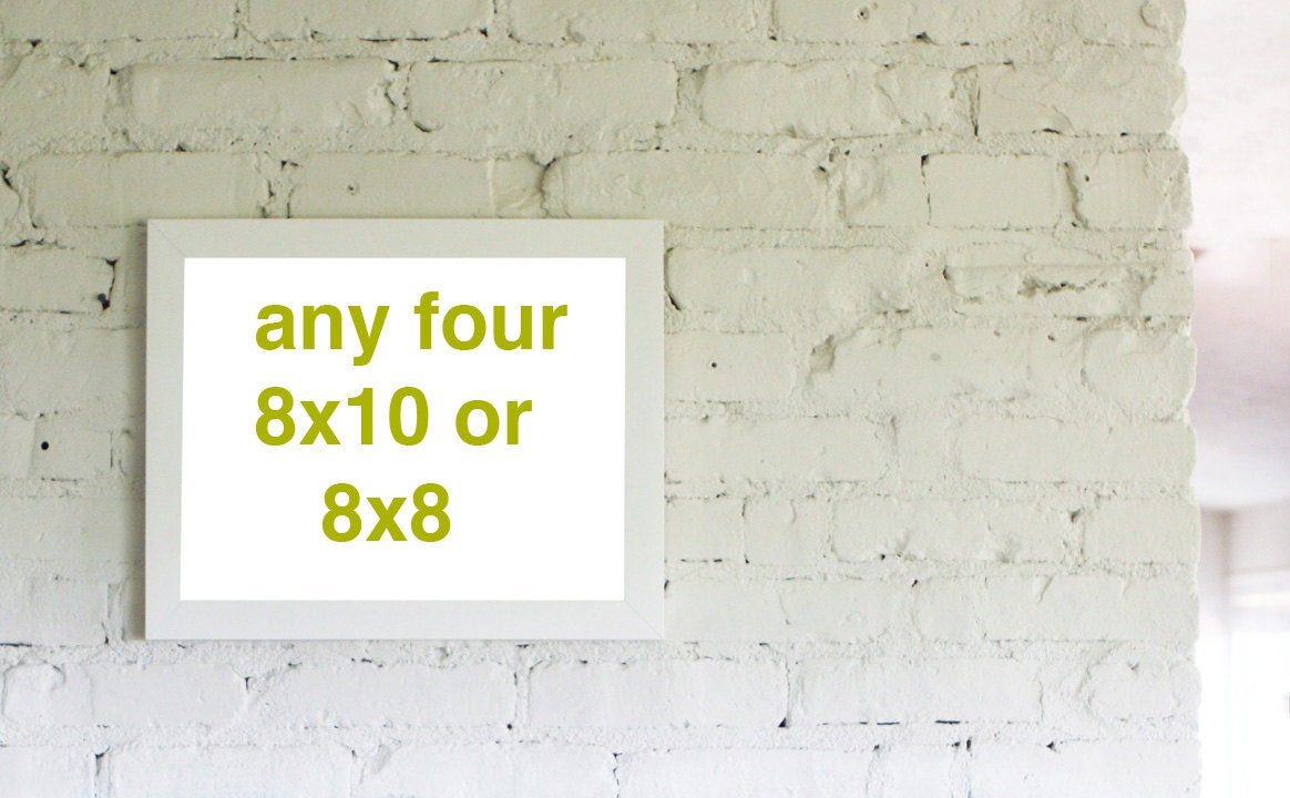 Discount for Any Four 8x10 or 8x8 Archival Fine Art Photographs