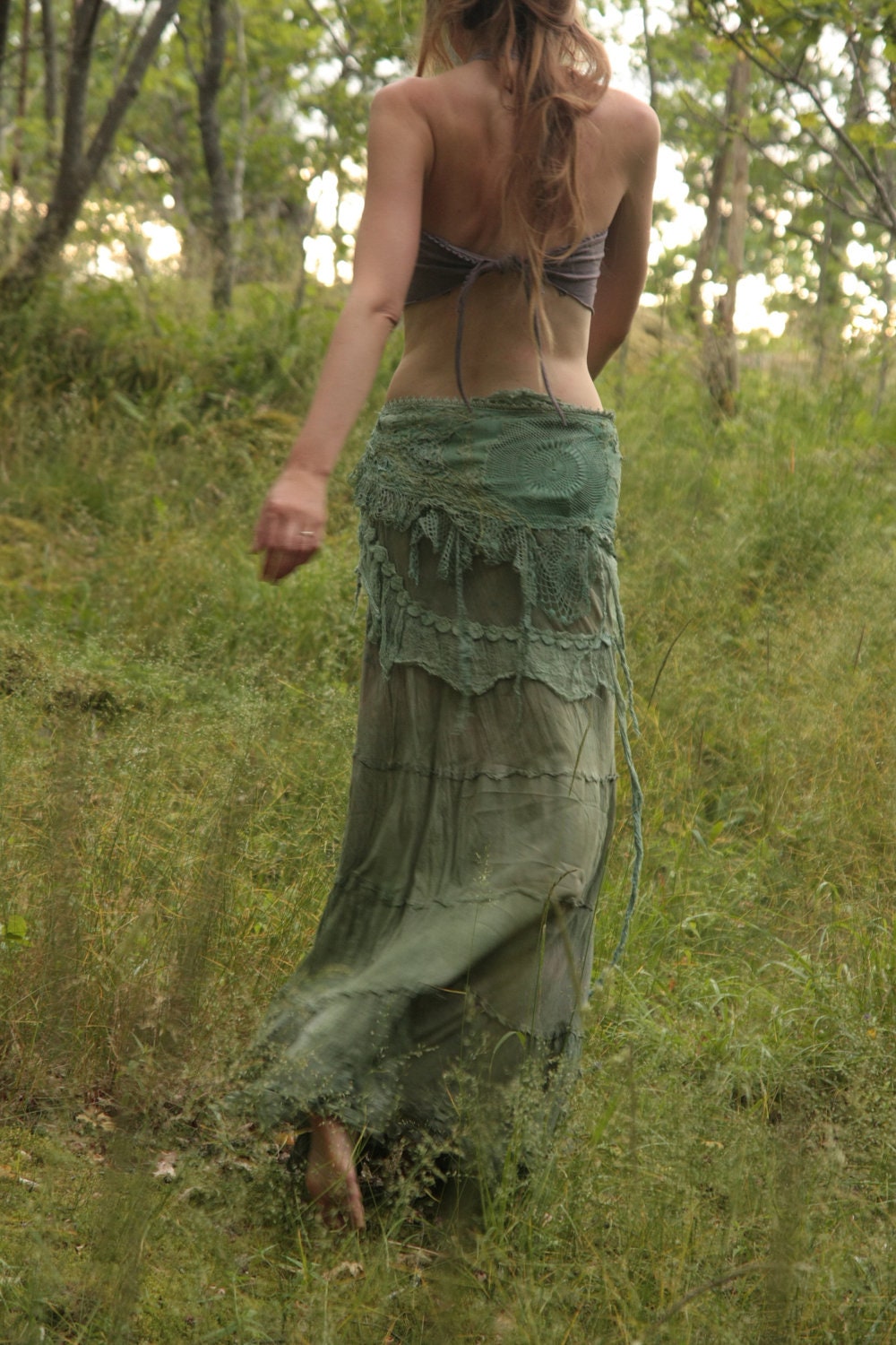 Spirit of the forest lake Fae nature spirit clothing