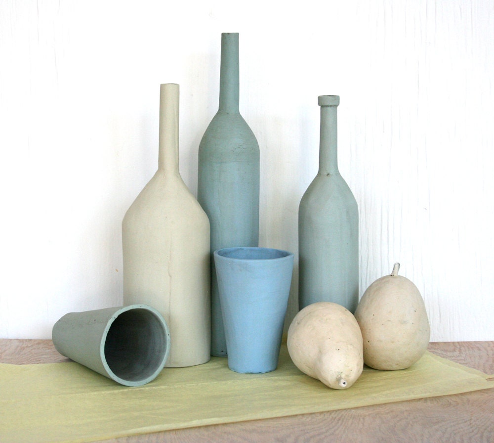 Still life with two pears
