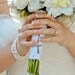 Bridal Bracelet Cuff, Bridal Pearl Cuff Bracelet, Multi Strand Pearl Bracelet, Swarovski Bridal Jewelry