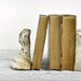 Vintage Victorian Cast Iron Claw Feet Book Ends / Repurposed Book Ends