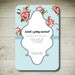 SHABBY CHIC - Custom Personalised Printable Invitation