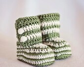 Crochet Baby Booties - Baby Ankle Boots ready to wear (0-6 months)