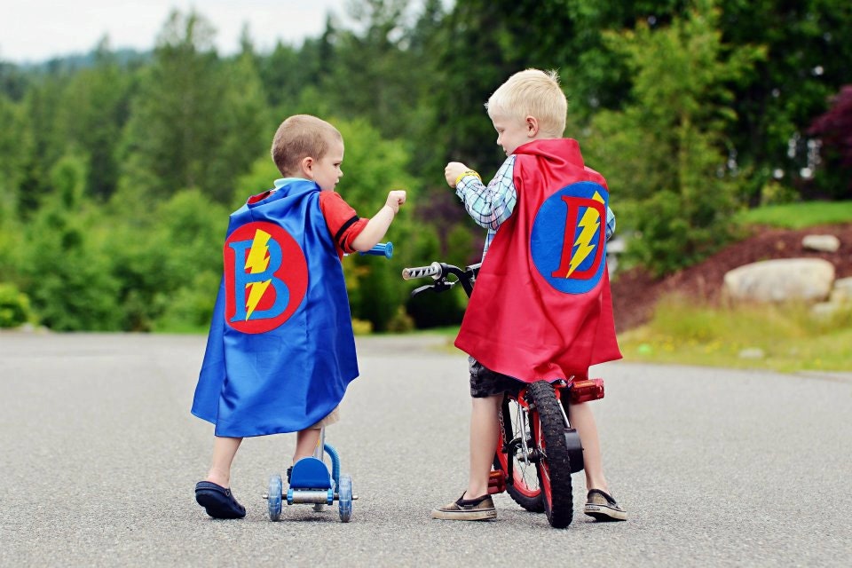 Superhero Cape PERSONALIZED Waldorf Gift - Boy Birthday present by pip and bean gift
